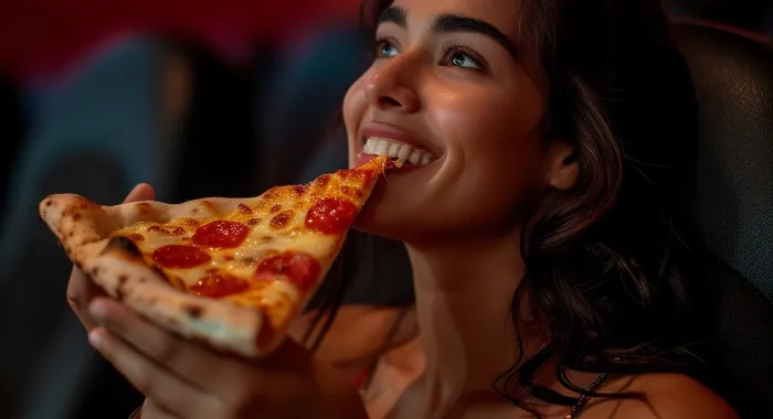 Une Oeuvre d'Art Culinaire à la Pizzeria Mona Lis